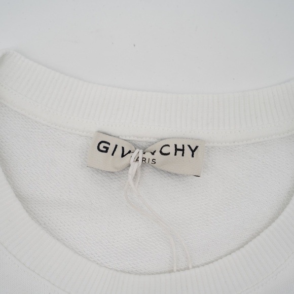 size XXL Givenchy Metallic Logo White Sweatshirt - Picture 4 of 7
